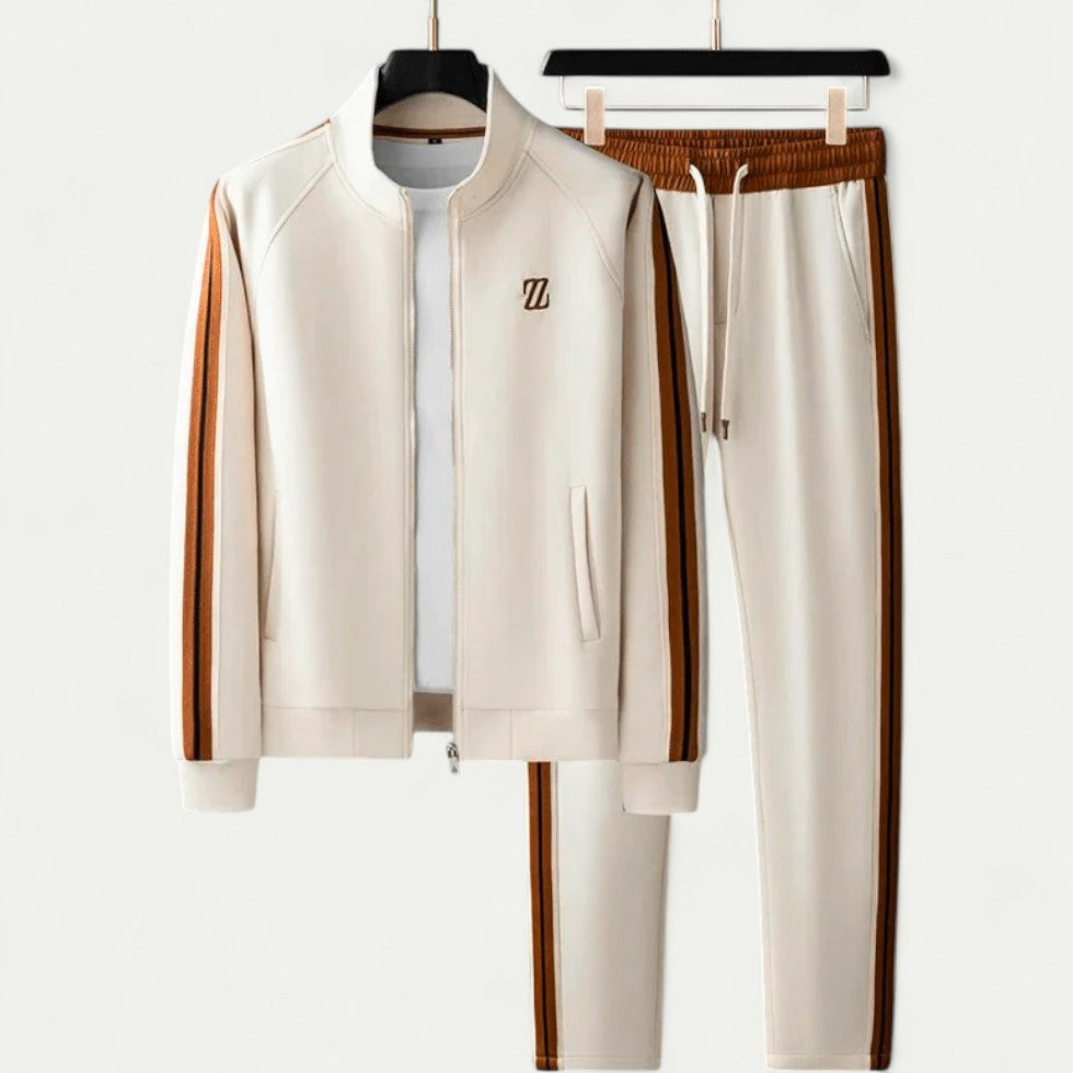 Men’s Two Piece Zip Up Tracksuit Set