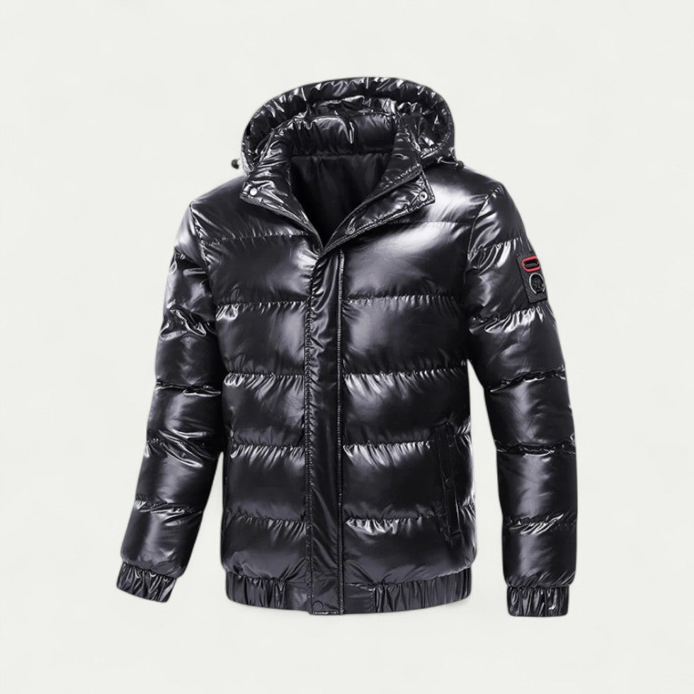 Men's Hooded Puffer Winter Jacket