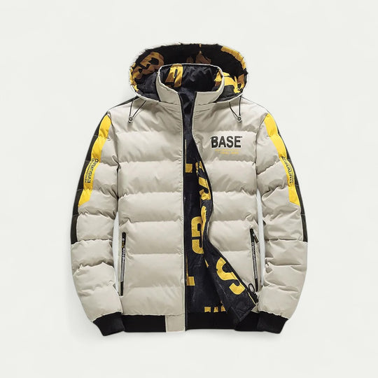 Hooded Puffer Streetwear Winter Jacket For Men