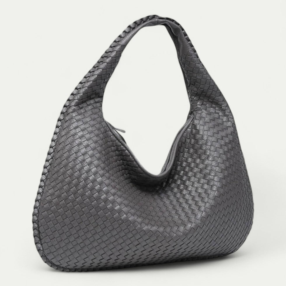 Woven Hobo Shoulder Bag for Women