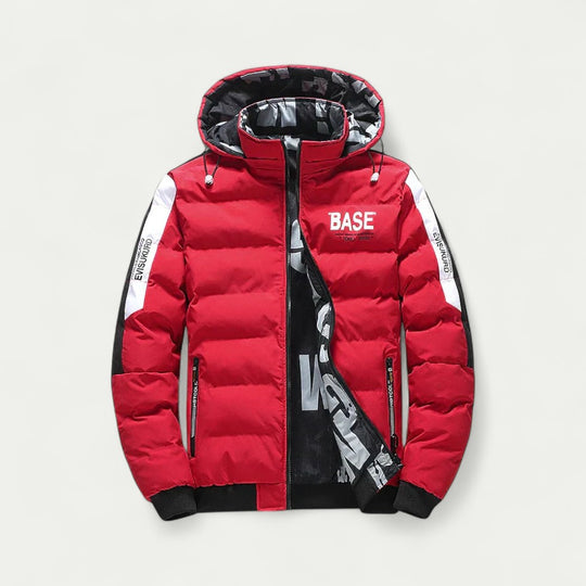 Hooded Puffer Streetwear Winter Jacket For Men