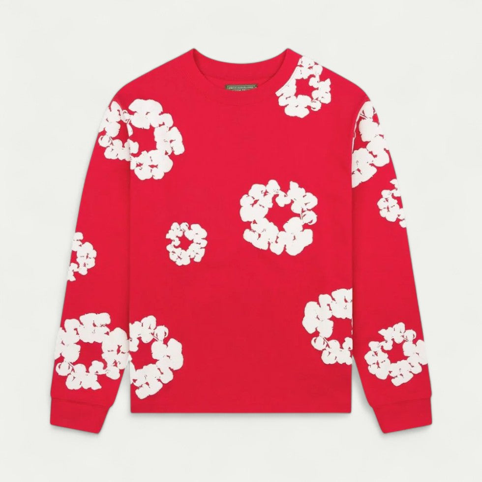 Unisex Cotton Graphic Print Sweatshirt