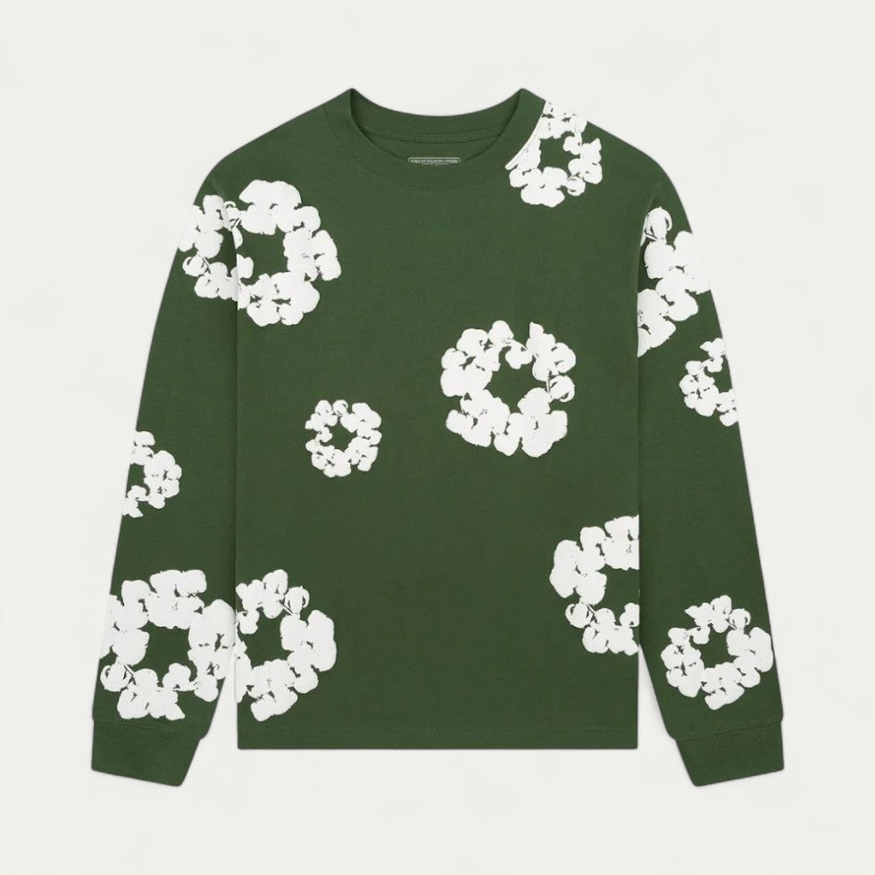 Unisex Cotton Graphic Print Sweatshirt