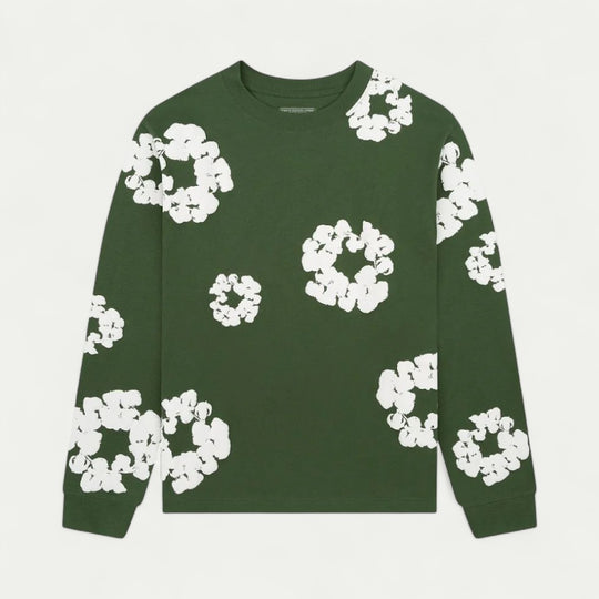 Unisex Cotton Graphic Print Sweatshirt