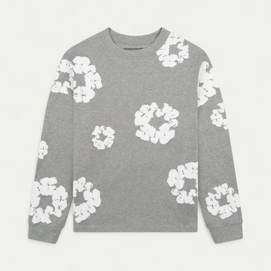 Unisex Cotton Graphic Print Sweatshirt