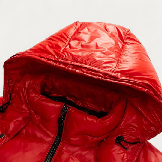 Women’s Hooded Puffer Zip Up Winter Jacket