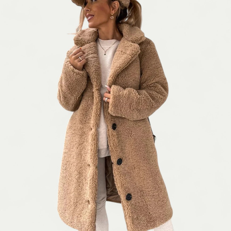Women’s Cozy Winter Teddy Coat