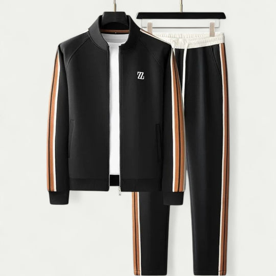 Men’s Two Piece Zip Up Tracksuit Set