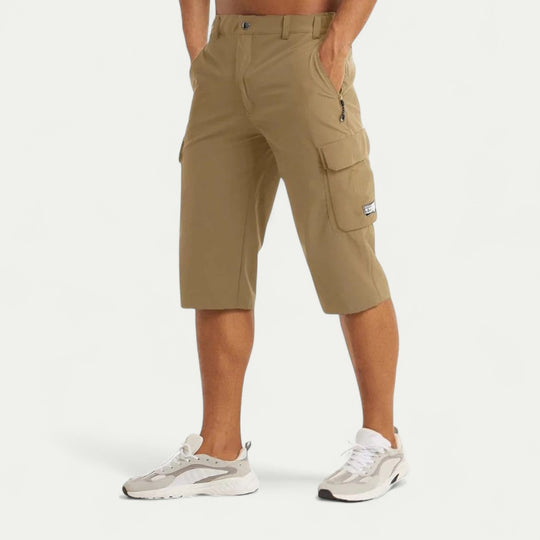 Men's Utility Cargo Shorts with Multiple Pockets