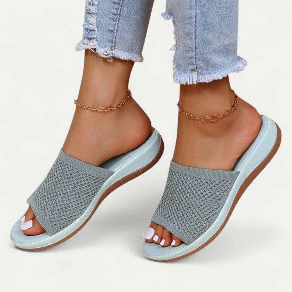 Orthopedic Slip On Sandals for Women Lightweight Summer Fit