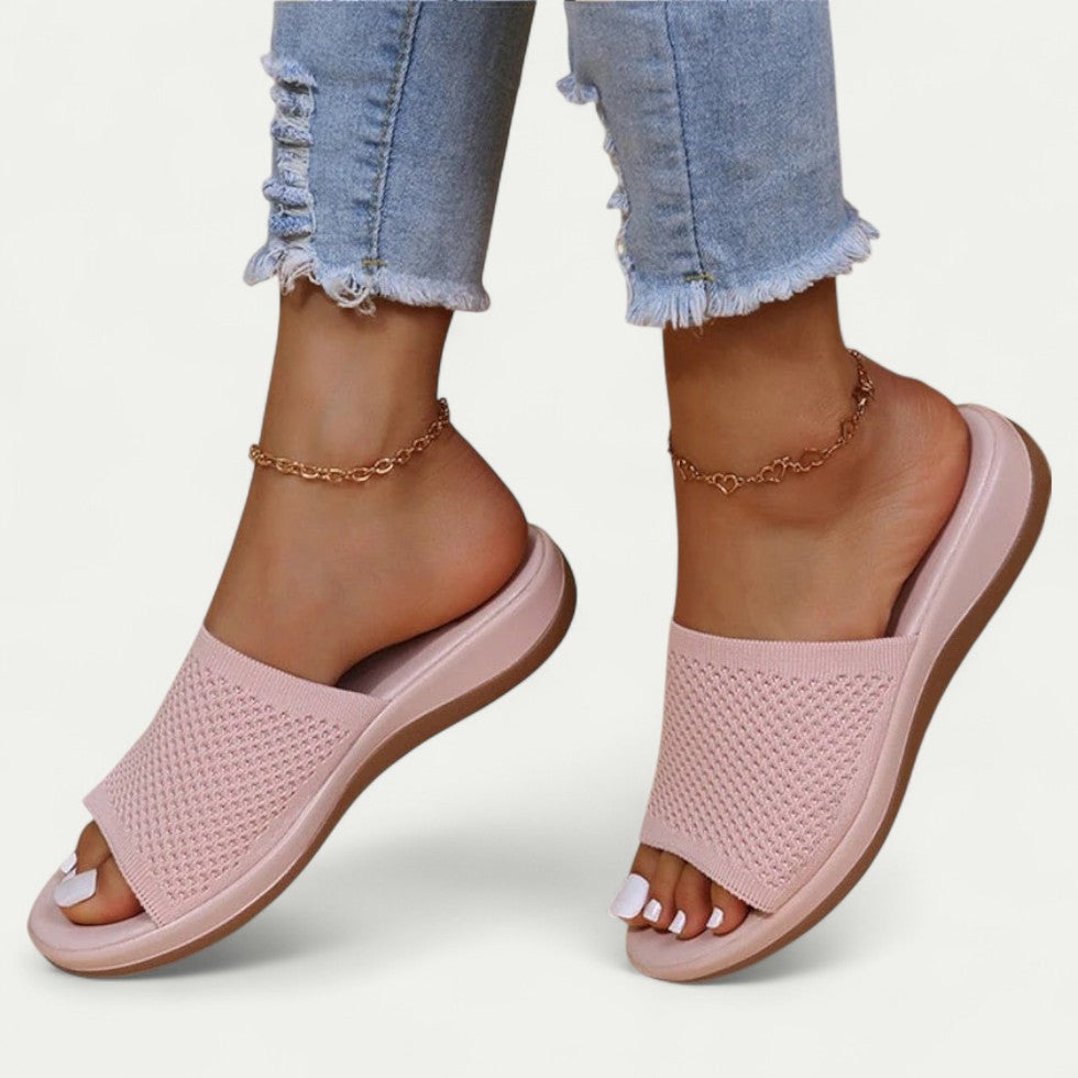 Orthopedic Slip On Sandals for Women Lightweight Summer Fit